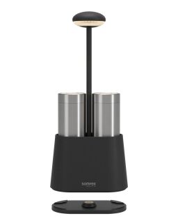 Sompex Heureca Akku-Tischleuchte schwarz