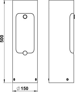 Albert Steckdosensäule abschließbar Typ 4410