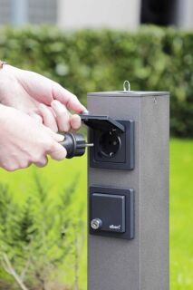 Albert Steckdosensäule abschließbar Typ 4412