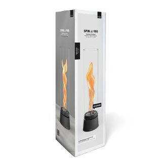 SPIN air 900 Tischfeuer matt schwarz