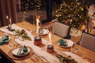 SPIN air 1200 Tischfeuer Eiche