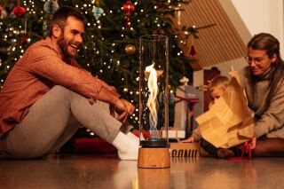 SPIN air 1200 Tischfeuer Eiche