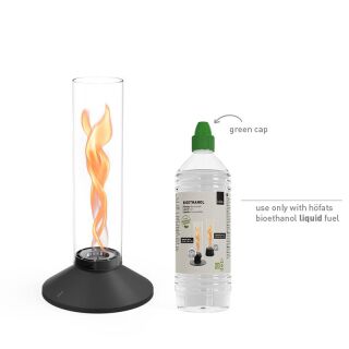 SPIN X 1200 Tischfeuer schwarz