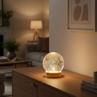 Sompex Dekoleuchte Glamor Bauble 13cm gold