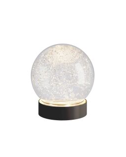 Sompex Dekoleuchte Glamor Bauble 13cm schwarz