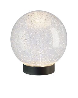 Sompex Dekoleuchte Glamor Bauble 18cm schwarz
