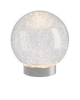 Sompex Dekoleuchte Glamor Bauble 18cm silber