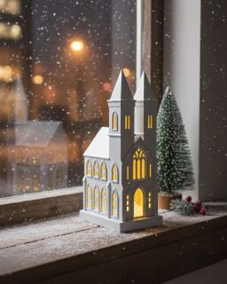 Sompex Dekoleuchte Glamor Church weiß