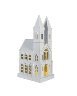 Sompex Dekoleuchte Glamor Church weiß