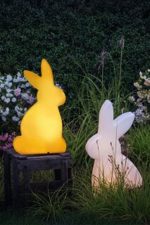 8 Seasons Design Shining Rabbit 50 cm gelb