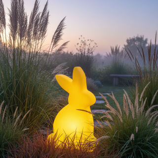 8 Seasons Design Shining Rabbit 50 cm gelb