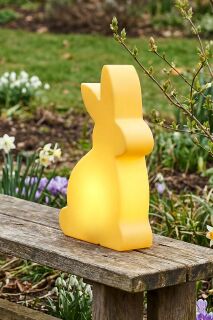 8 Seasons Design Shining Rabbit 50 cm gelb