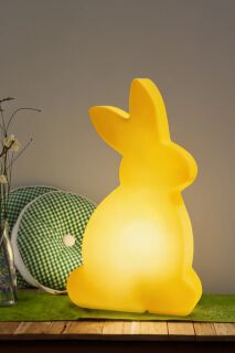 8 Seasons Design Shining Rabbit 50 cm gelb