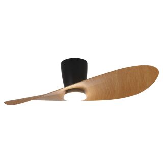 Mantra Surfer Deckenventilator LED schwarz-holz