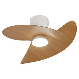 Mantra Ona Deckenventilator LED weiß-holz
