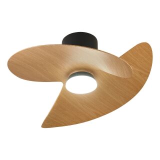 Mantra Ona Deckenventilator LED schwarz-holz