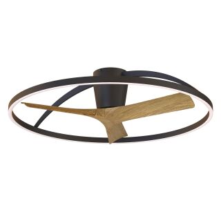 Mantra Nepal II 100 Deckenventilator LED schwarz-holz