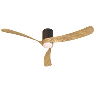 Mantra Nemo II L Deckenventilator LED schwarz-holz