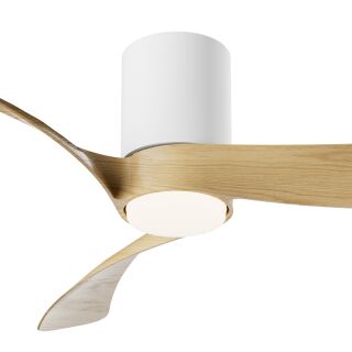 Mantra Nemo II M Deckenventilator LED weiß-holz