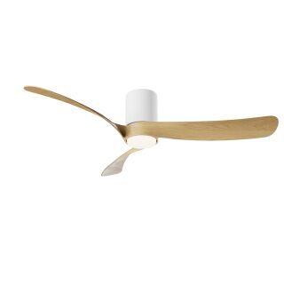 Mantra Nemo II M Deckenventilator LED weiß-holz