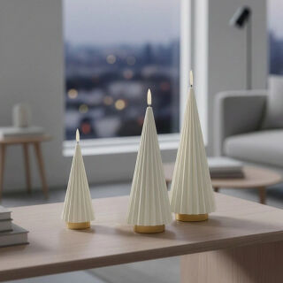 Boreal LED Kerze elfenbein