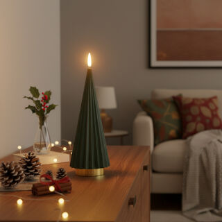 Boreal LED Kerze grün