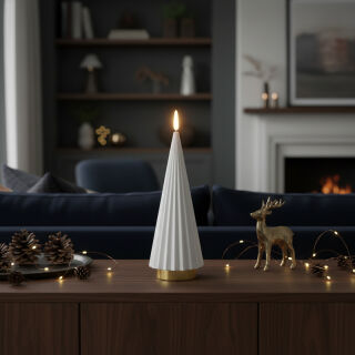 Boreal LED Kerze weiß