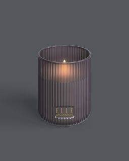 Belleville LED Kerze 1-flammig taupe