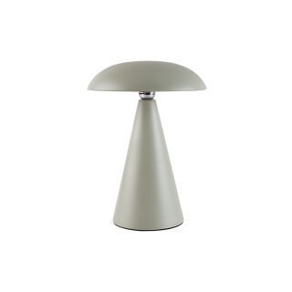 Kinoko XS Akku LED Tisch- und Wandleuchte matt jadegrün