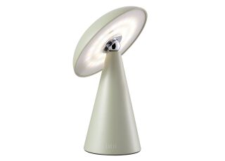 Kinoko XS Akku LED Tisch- und Wandleuchte matt jadegrün