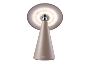 Kinoko XS Akku LED Tisch- und Wandleuchte matt hellbraun