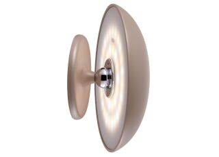 Kinoko XS Akku LED Tisch- und Wandleuchte matt hellbraun