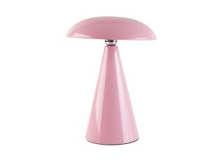 Kinoko XS Akku LED Tisch- und Wandleuchte hochglanz pink
