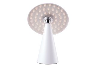 Kinoko II Akku LED Tisch- und Wandleuchte matt weiß