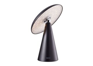 Kinoko II Akku LED Tisch- und Wandeuchte matt schwarz