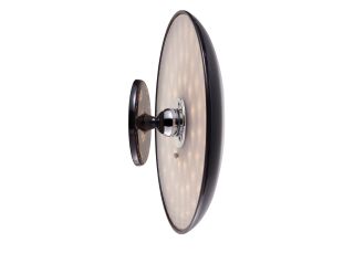 Kinoko II Akku LED Tisch- und Wandeuchte matt schwarz