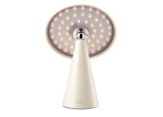 Kinoko II Akku LED Tisch- und Wandleuchte matt creme