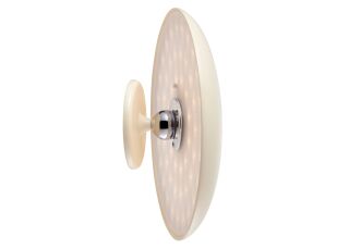 Kinoko II Akku LED Tisch- und Wandeuchte matt creme