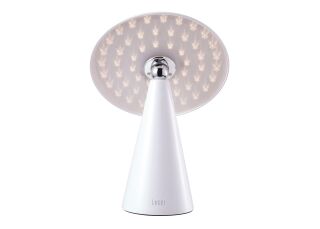 Kinoko II Akku LED Tisch- und Wandleuchte hochglanz weiß