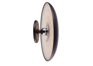 Kinoko II Akku LED Tisch- und Wandleuchte hochglanz schwarz