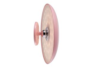 Kinoko II Akku LED Tisch- und Wandleuchte hochglanz pink