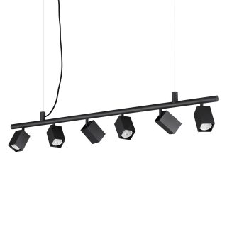 Ideal Lux Pendelleuchte Dynamite SP6 square schwarz