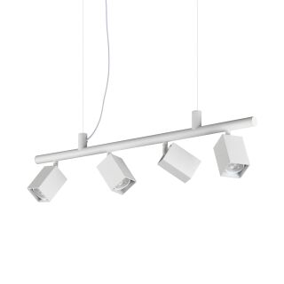 Ideal Lux Pendelleuchte Dynamite SP4 square weiß