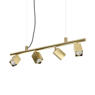 Ideal Lux Pendelleuchte Dynamite SP4 square messing