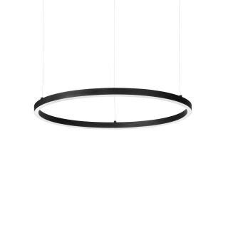 Ideal Lux Pendelleuchte Oracle Slim SP D70 round schwarz 3000K Dali/Push