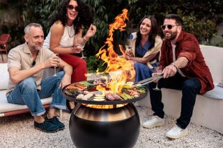 MOON 55 Plancha-Grillset niedrig