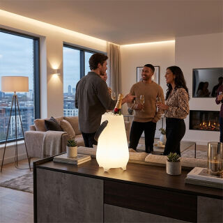 THE MOOX S Getränkekühler LED RGB mit...