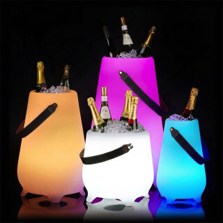 THE MOOX M Getränkekühler LED RGB mit Bluetooth-Lautsprecher