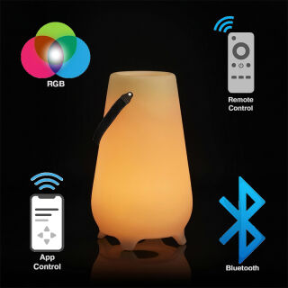 THE MOOX L Getränkekühler LED RGB mit Bluetooth-Lautsprecher