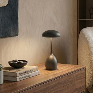 Villeroy & Boch Akku Tischleuchte TRIEST schwarz